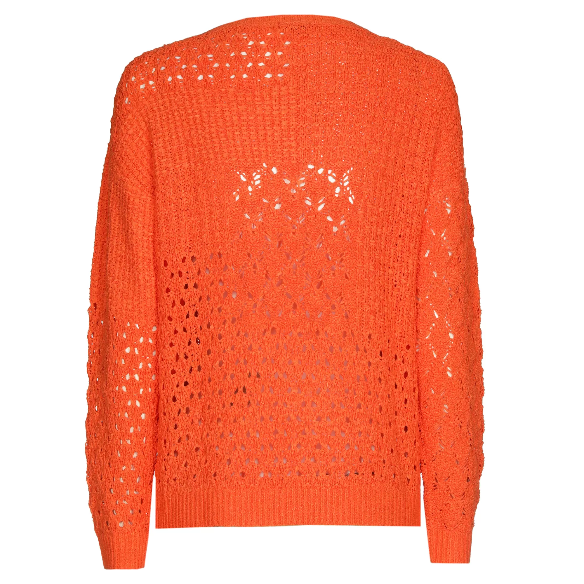 Caroline Biss® Jersey de Punto Artesanal - Modelo 1229/53 | Suéter de Invierno Tejido a Mano con Detalles Únicos