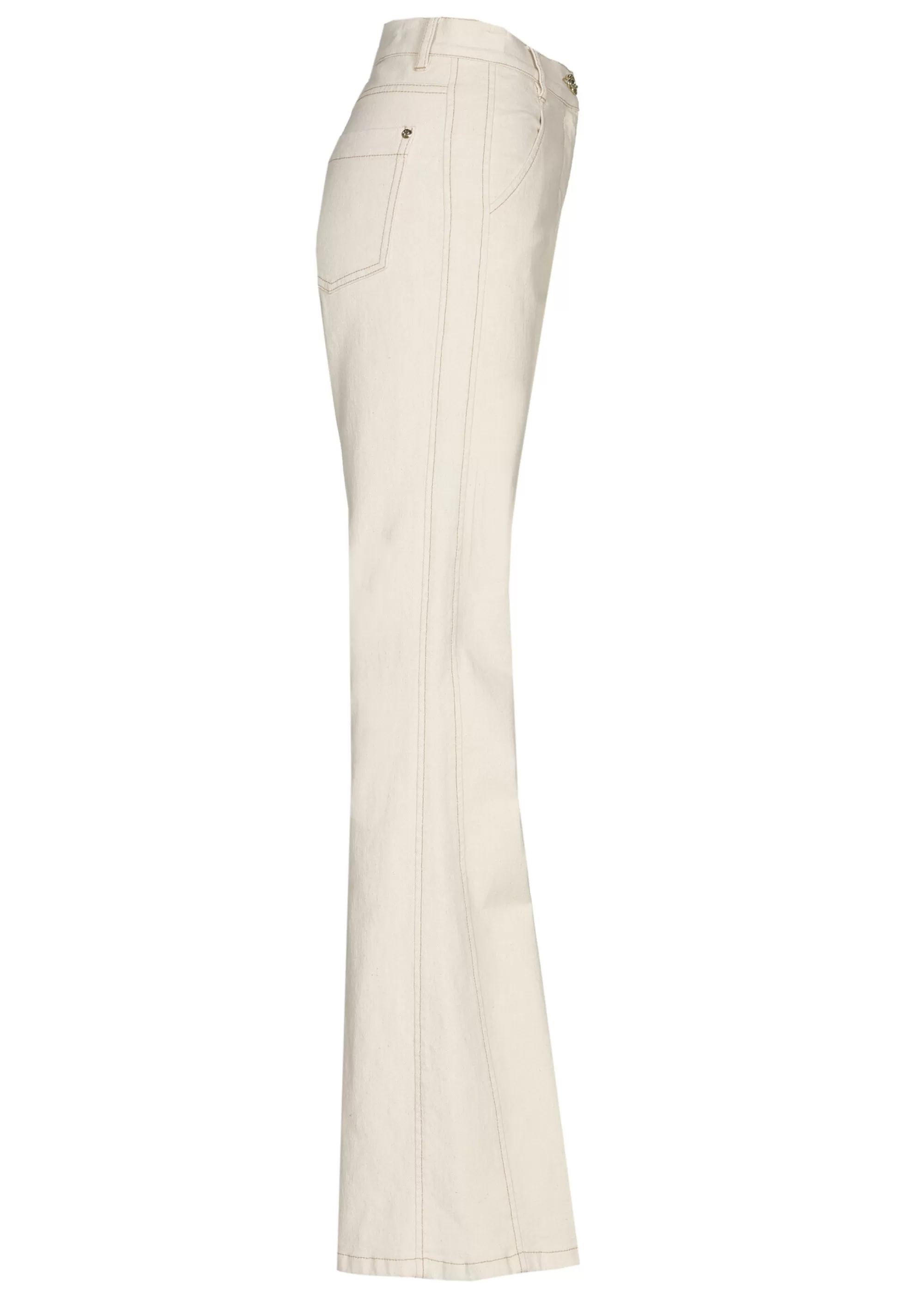 Caroline Biss Broeken Modelo 1511-34 - Jeans de Corte Boot Cómodos con Cintura Clásica