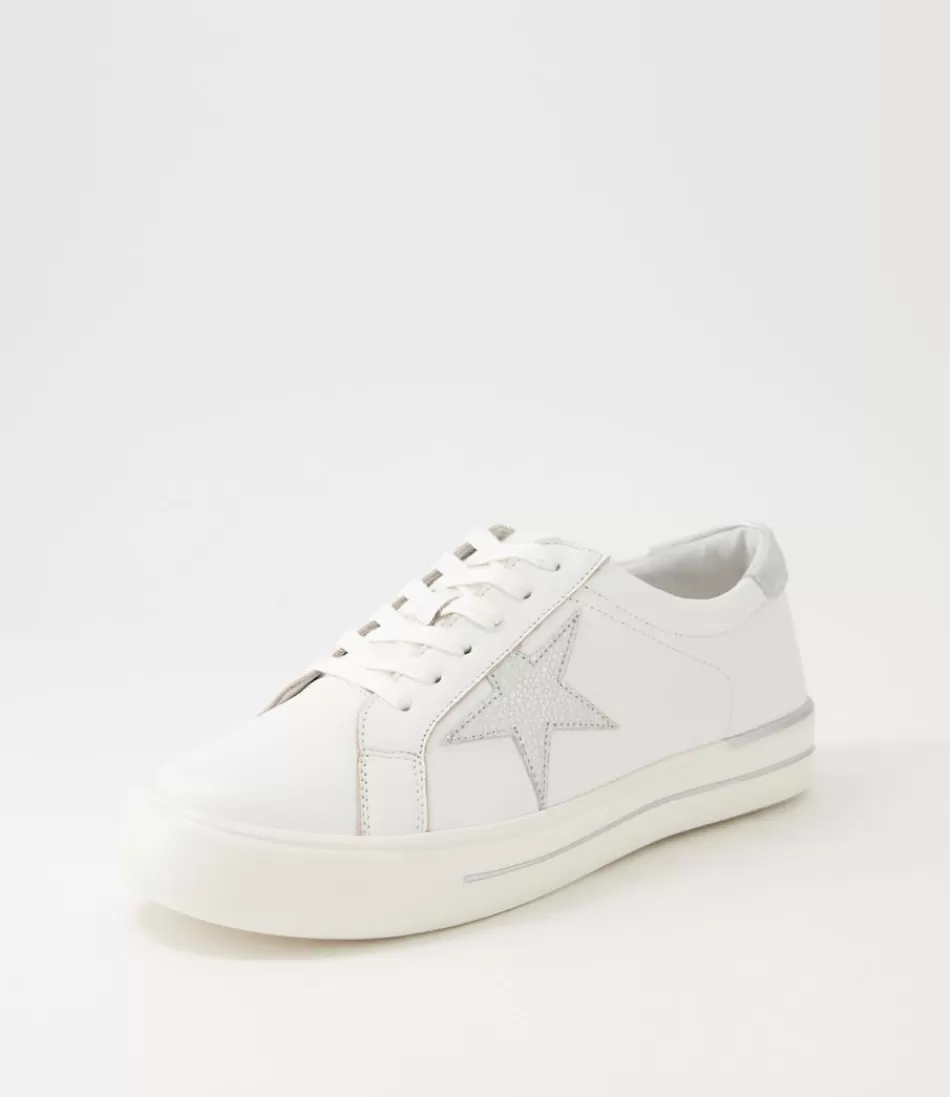 Zapatillas ZIERA Alysia W para Mujer - Diseño Multicolor con Destellos Plateados y Blanco, Calzado Casual con Detalles Brillantes