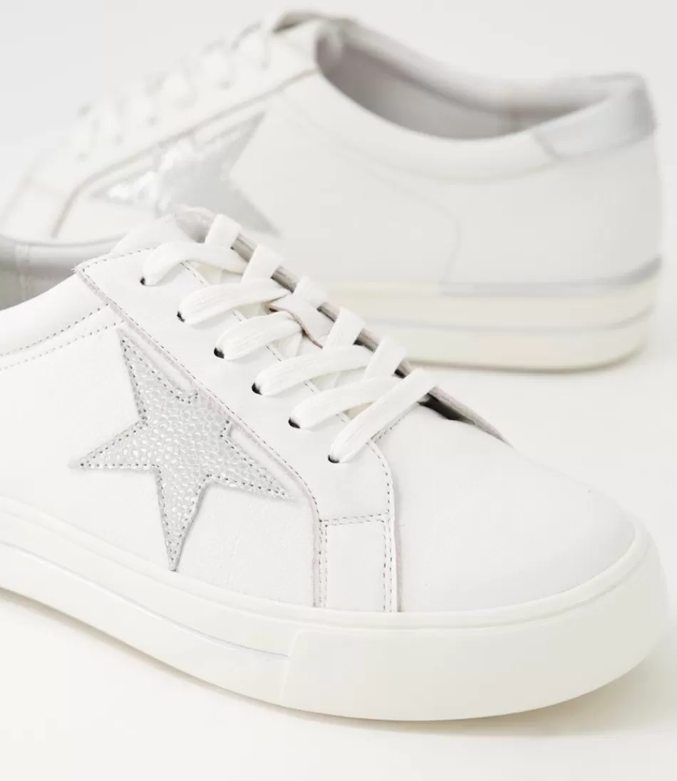 Zapatillas ZIERA Alysia W para Mujer - Diseño Multicolor con Destellos Plateados y Blanco, Calzado Casual con Detalles Brillantes