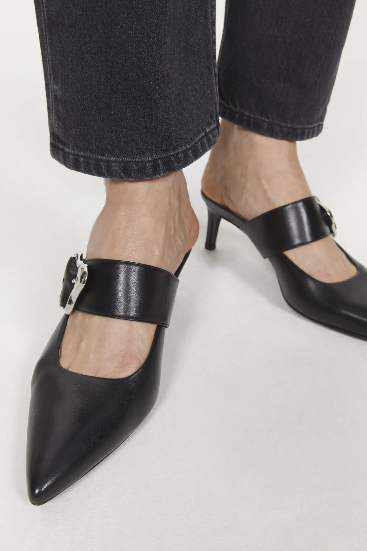 Zapatos Elegantes de Tacón Aurora Coral para Mujer