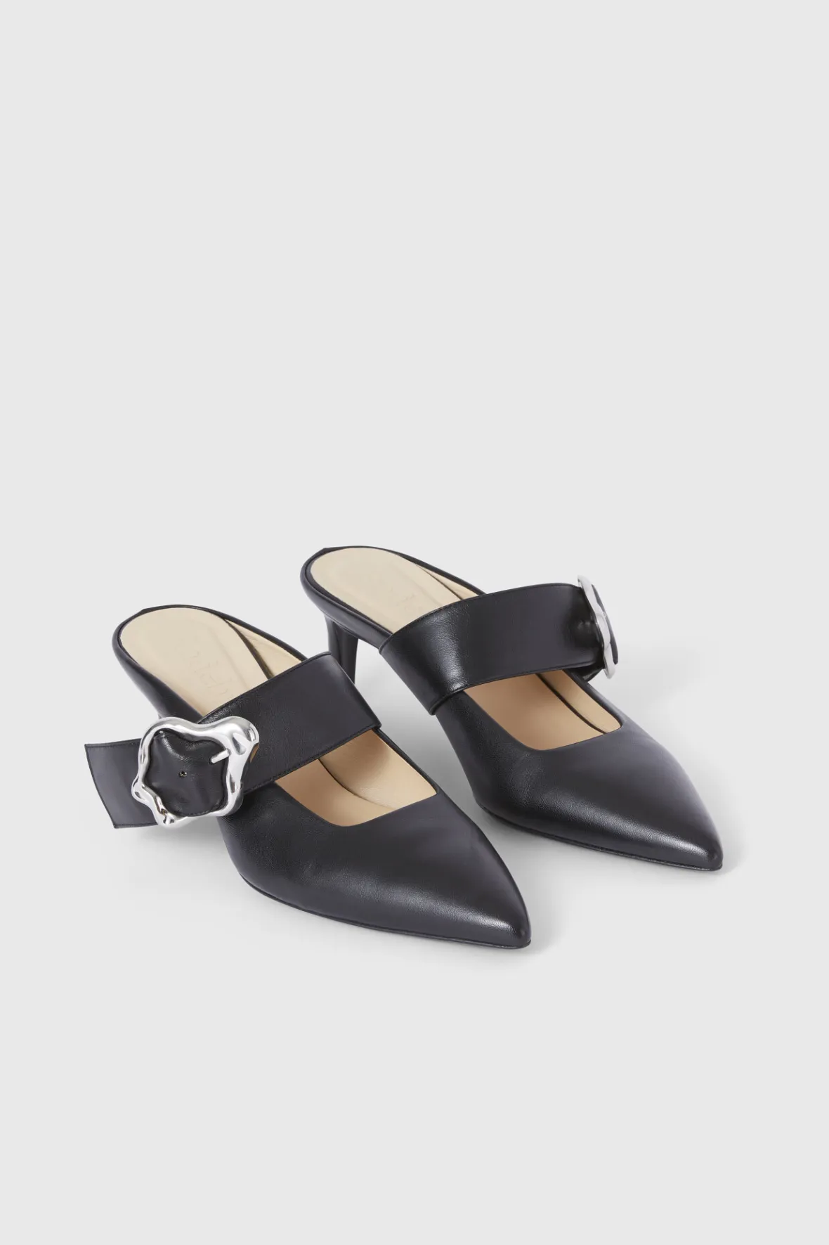 Zapatos Elegantes de Tacón Aurora Coral para Mujer