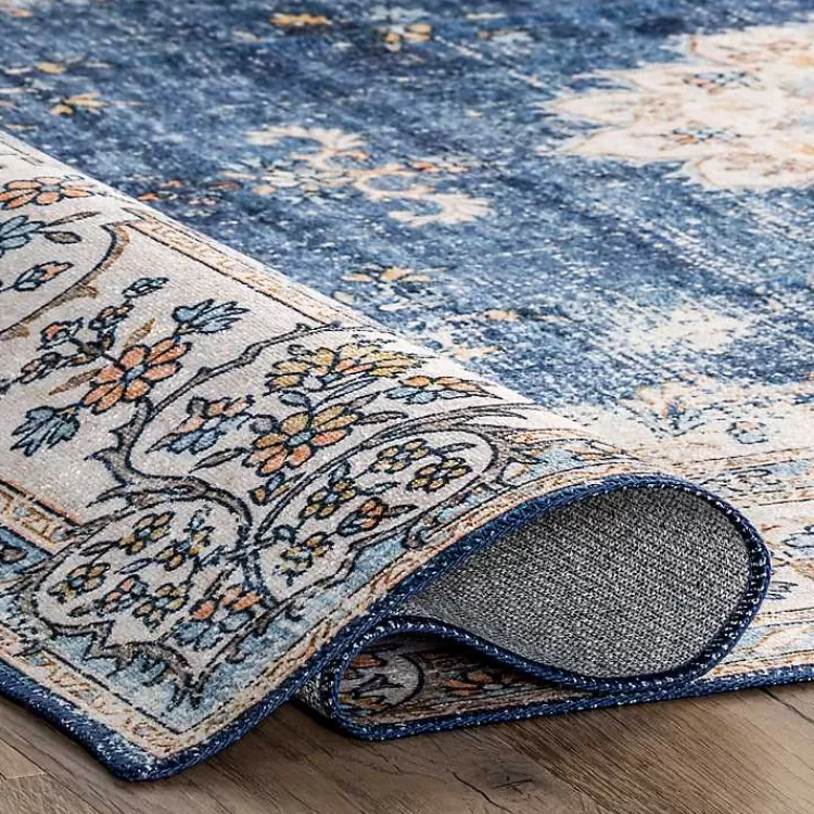 Alfombra Lavable Vintage 5x8 Pies - Diseño Floral para Decoración Elegante, Oferta Especial en Kirklands Hogar
