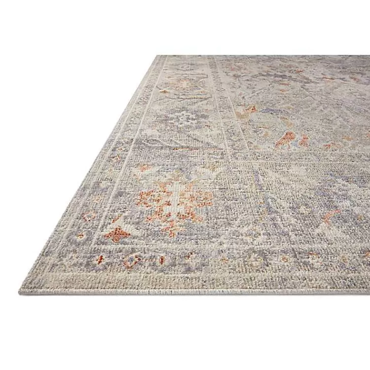Alfombra decorativa Iris Rosemarie 6x9 pies - Colaboración exclusiva Chris Loves Julia & Loloi | Oferta especial en muebles Kirklands 

(Nota: Versión alternativa con medidas métricas: Alfombra boho-chic Iris de 180x270 cm - Edición limitada Chris Loves Julia x Loloi | Promoción temporada en Kirklands Home)