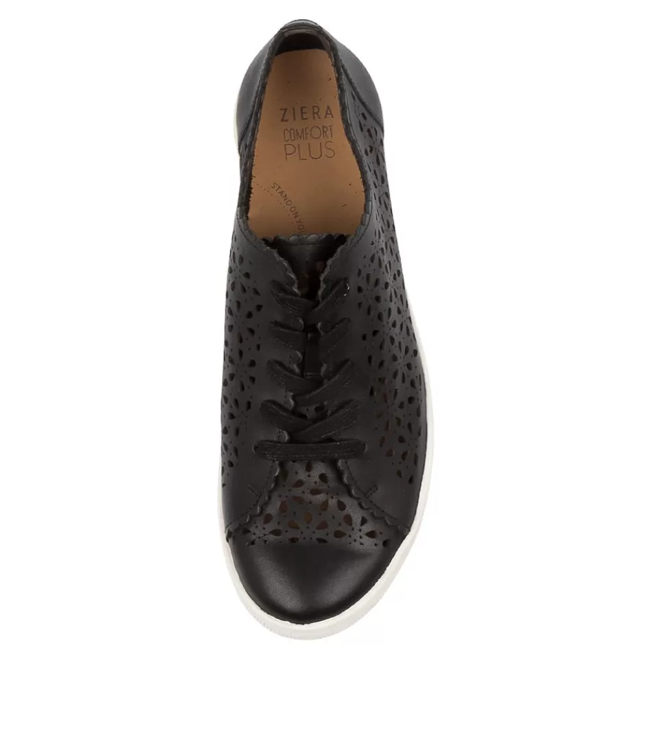 Zapatillas Dima XF para Mujer - Cuero Negro Ultraconfort con Diseño Moderno