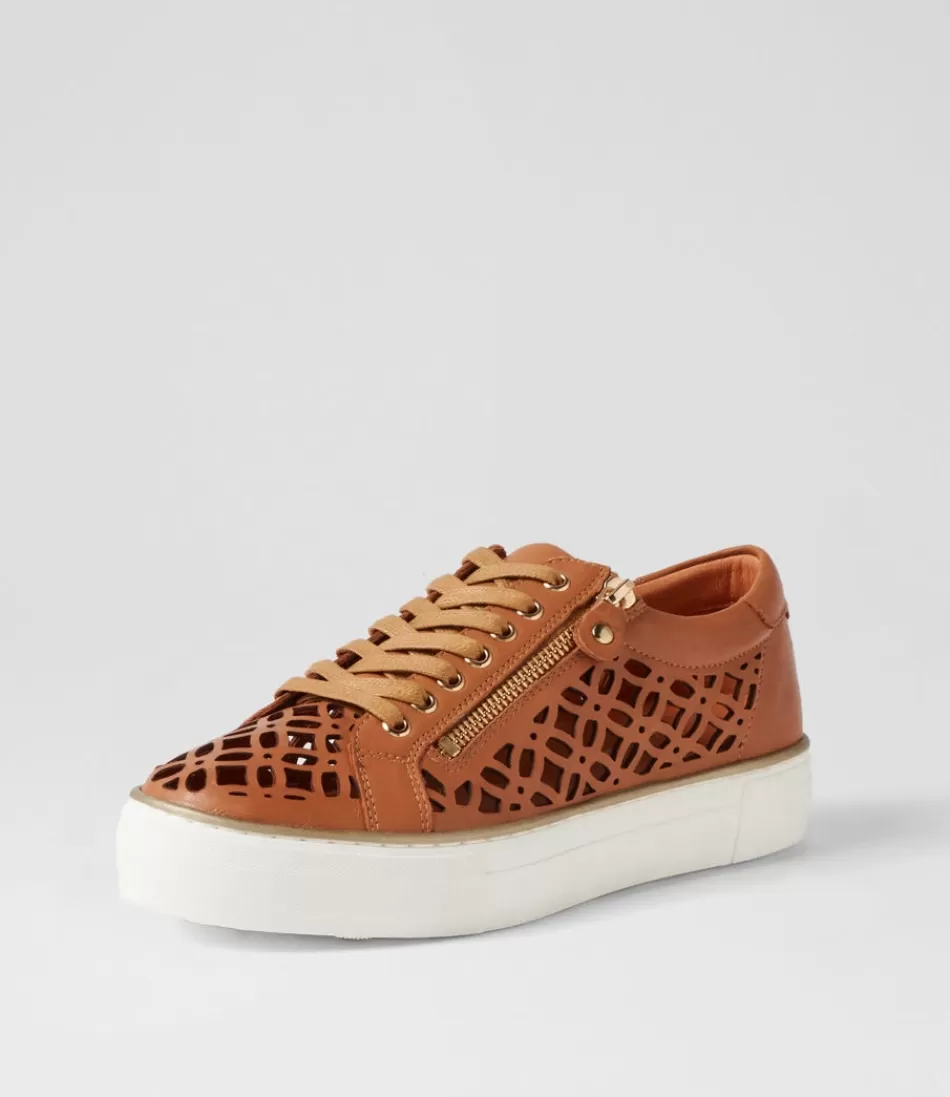 Zapatillas DJANGO & JULIETTE para Mujer - Flynng en Cuero Blanco Hueso, Estilo Urbano con Comodidad Elegante | Calzado Casual de Temporada