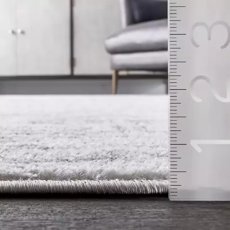 Alfombra Vintage Gris Desgastada 8x12 Pies - Estilo Rústico Acogedor | Oferta Relámpago en Decoración Kirklands