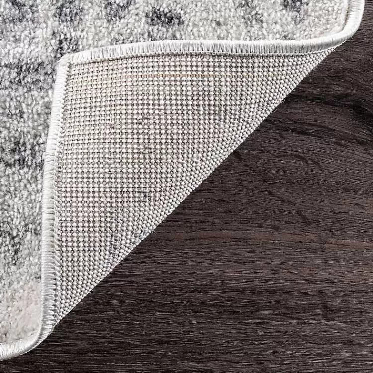 Alfombra Vintage Gris Desgastada 8x12 Pies - Estilo Rústico Acogedor | Oferta Relámpago en Decoración Kirklands