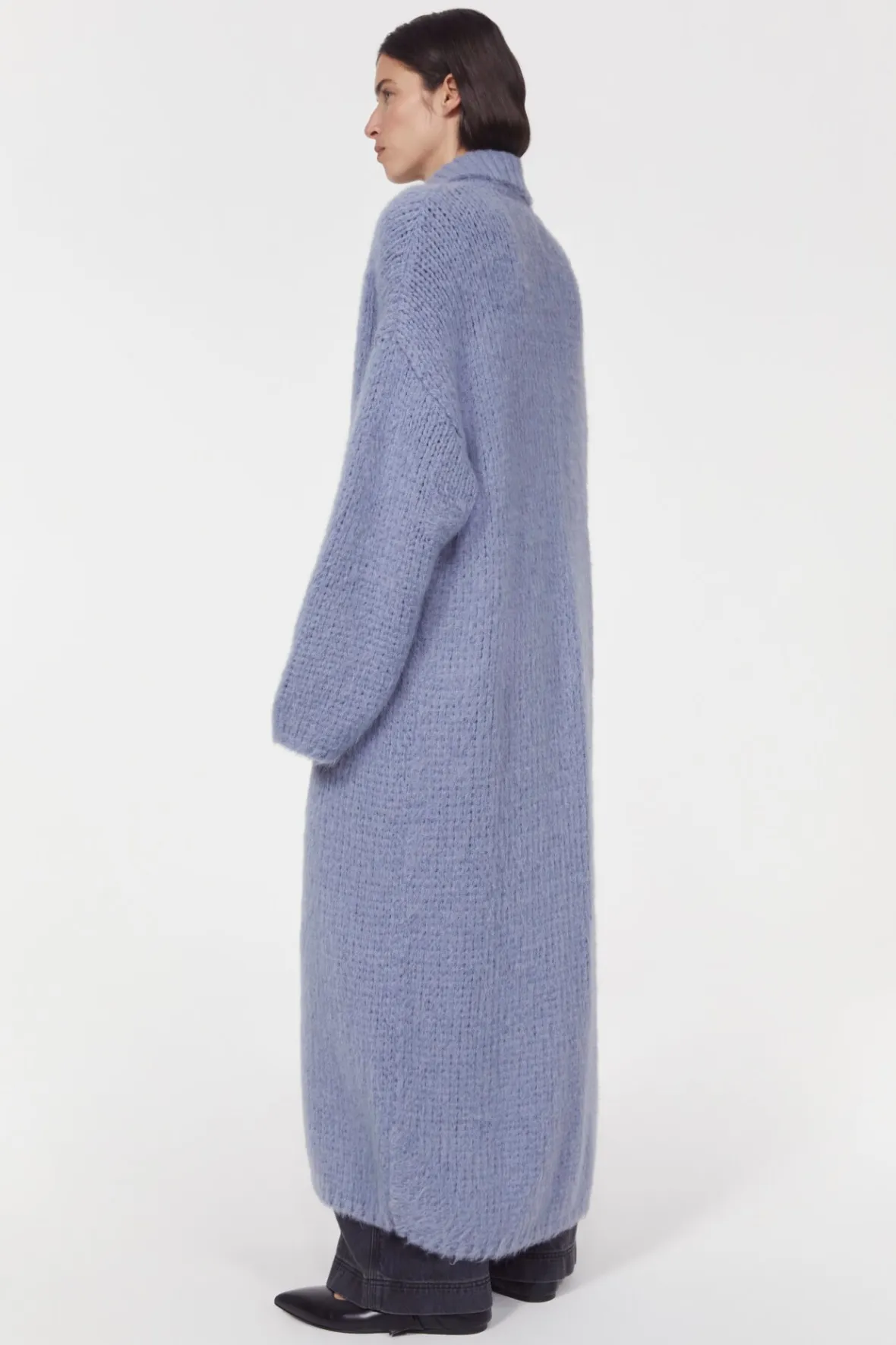 Suéter tejido Hazes para mujer - Abrigo de invierno cálido con diseño moderno y punto suave