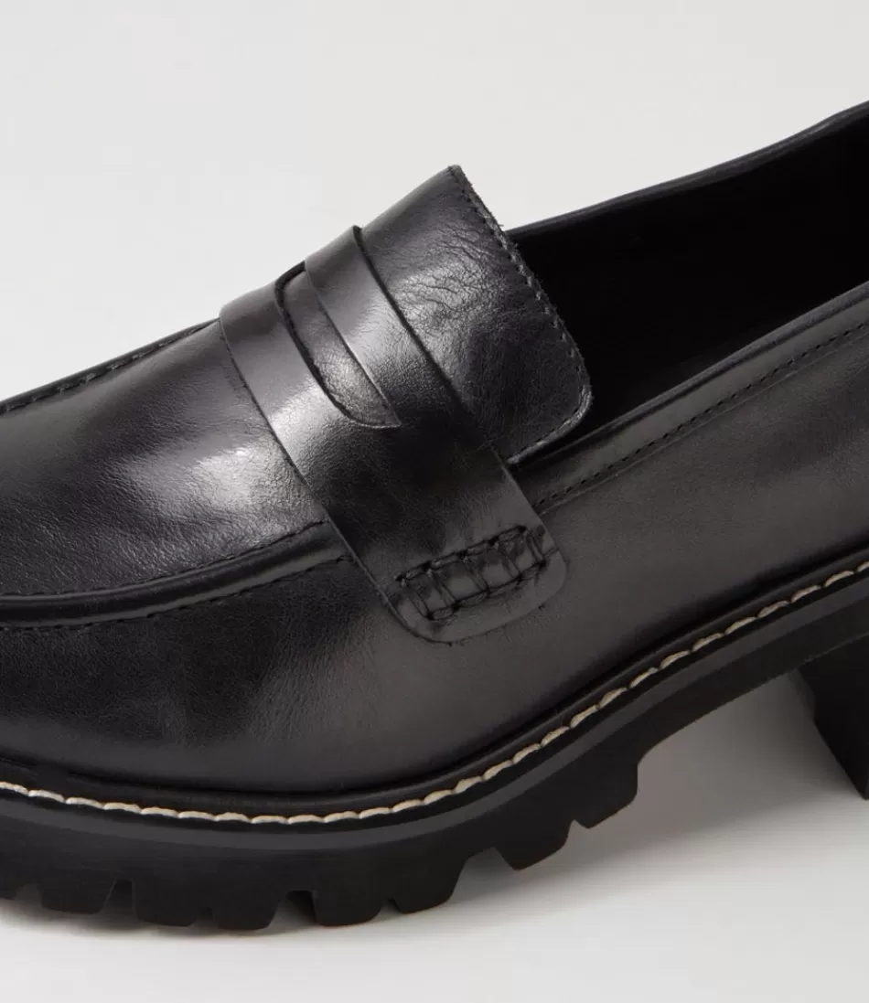 Tacones Elegantes de Cuero Ébano Jinnah para Mujer - Altura Sofisticada y Estilo Único