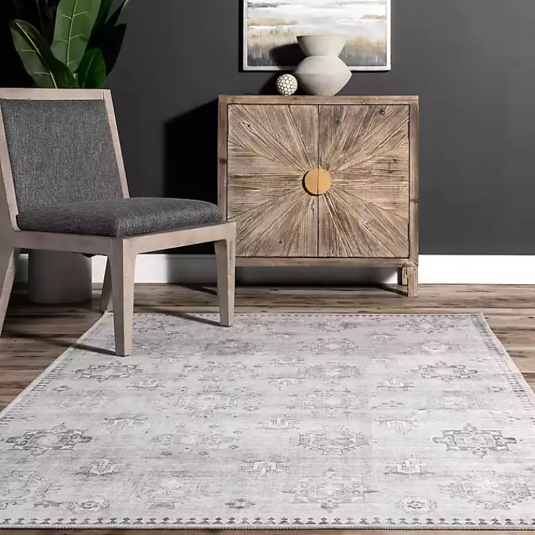 Alfombra Lavable Estilo Retro Lottie 1.50x2.40m - Diseño Clásico para Salas, Tienda Kirklands Home