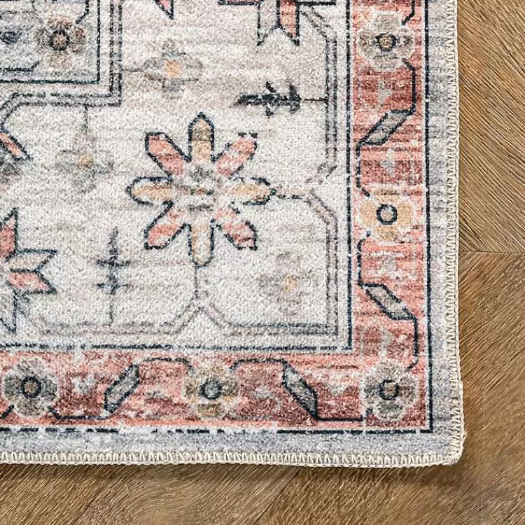 Alfombra Lavable 3x5 con Acabado Vintage Desgastado - Elegancia Rústica y Diseño Natural | Ofertas Exclusivas de Kirklands Hogar