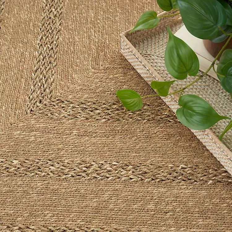 Tapete Natural de Hierba Marina para Interior y Exterior 1.5x2.1m - Diseño Versátil y Duradero | Kirklands Home a Precio Accesible