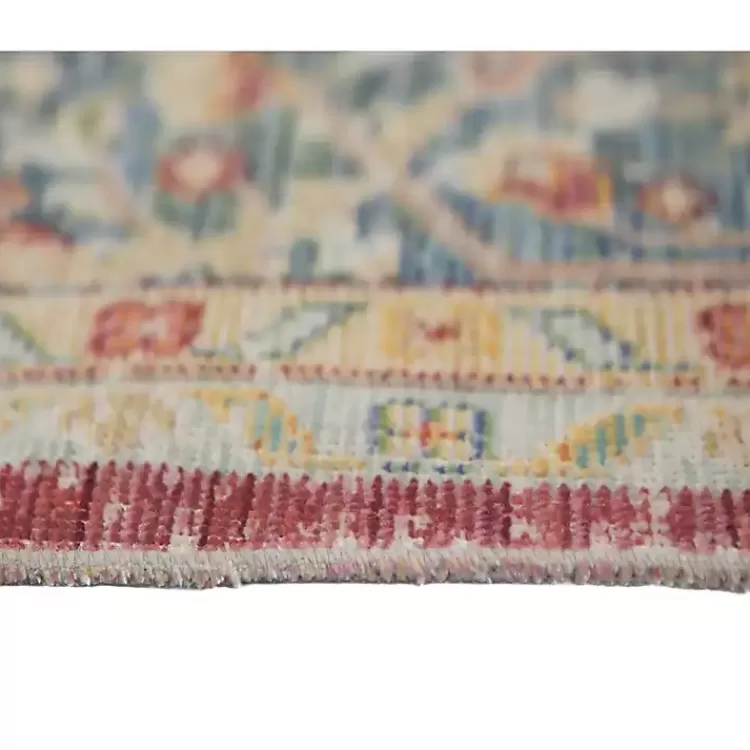 Tapete Vintage con Medallón Central - 60x90 cm - Colección Exclusiva Kirklands para Salas y Dormitorios

（：Tapete Decorativo Estilo Retro con Motivo Clásico - Medidas 2x3 Pies - Nuevo Diseño de Hogar Kirklands）