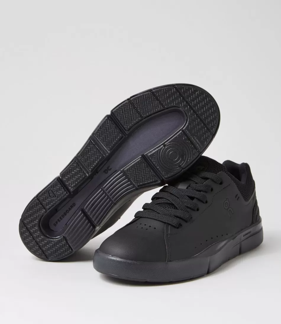 Zapatillas Roger Advantage W Mujer - Veganas en Negro Absoluto con Estilo Urbano