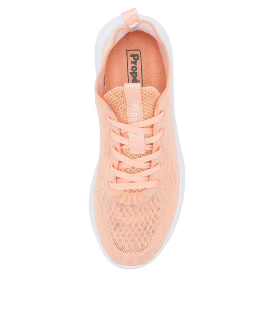 Zapatillas Travelbound Spright Mujer - Calzado Deportivo PROPET con Detalles en Malla Melocotón, Ideales para Caminatas y Look Casual