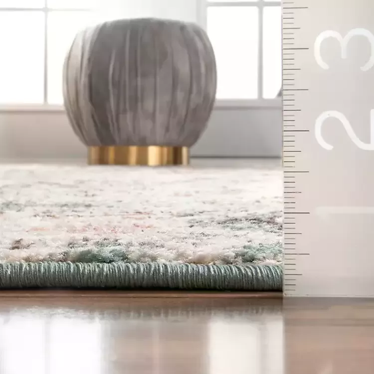 ¡Oferta Relámpago! Alfombra Lenore de 7x10 Pies - Diseño Vintage con Motivos Florales para tu Hogar